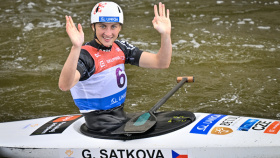 Kanoistka Satková získala světový titul do 23 let