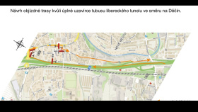 Liberecký tunel čeká pravidelná podzimní údržba - oprava