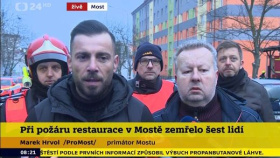 Upřímnou soustrast obětem tragické události v Mostě